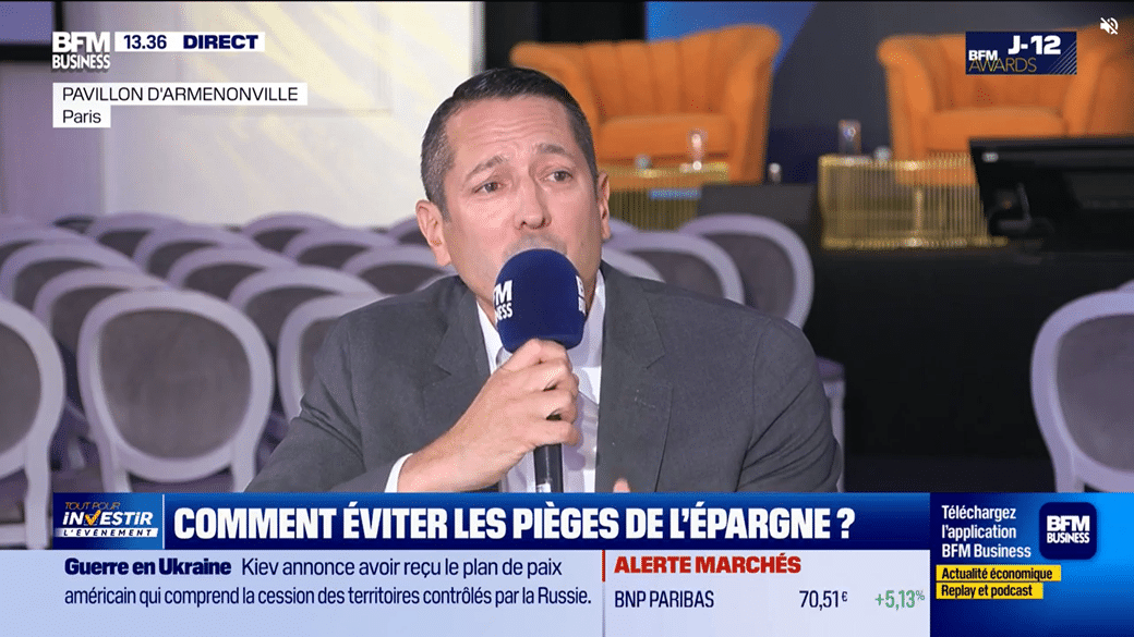 avec David Intins avec BFM Business 20/11