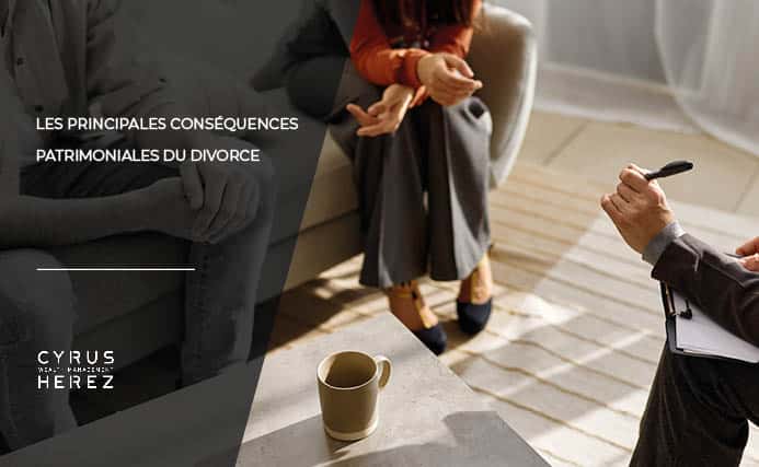 Les principales conséquences patrimoniales du divorce du chef d'entreprise